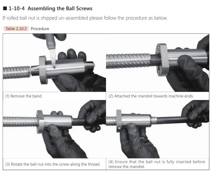 Tbi Motion Lead Screw Sfu5010 Ball Screw Set Assembly